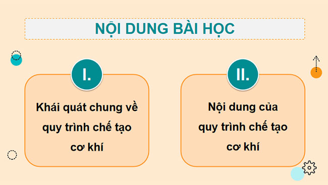 Quy trình chế tạo cơ khí