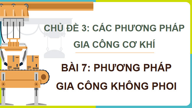 Phương pháp gia công không phoi