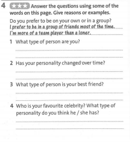 Friends Plus 9 Workbook giải Unit 6 Vocabulary minh họa 4