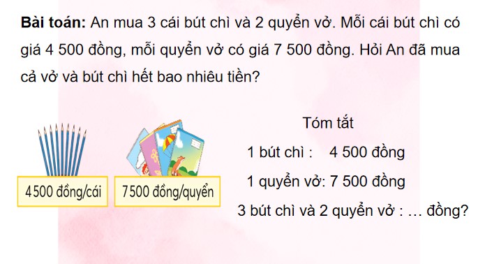 PowerPoint Toán 4 Bài toán giải bằng ba bước tính