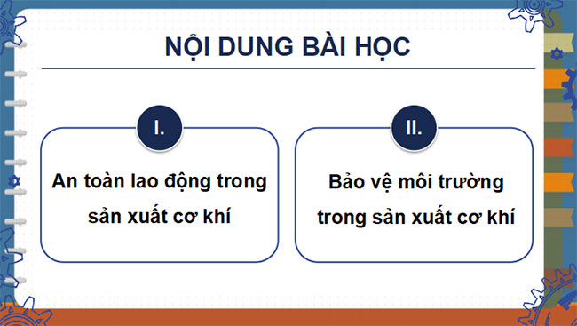 Giáo án PowerPoint Công nghệ Cơ khí 11 Bài 14