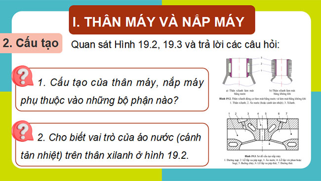 Giáo án PowerPoint Công nghệ Cơ khí 11 Bài 19
