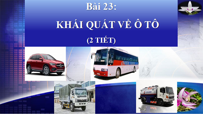 Giáo án PowerPoint Công nghệ Cơ khí 11 Bài 23