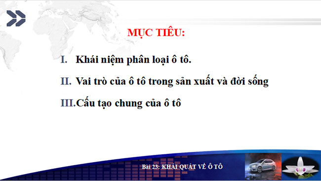 Giáo án PowerPoint Công nghệ Cơ khí 11 Bài 23