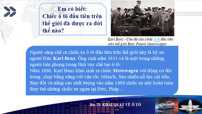 Giáo án PowerPoint Công nghệ Cơ khí 11 Bài 23