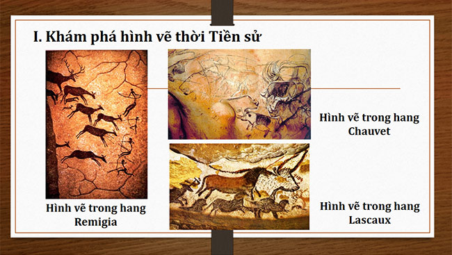 PowerPoint Mĩ thuật 6 Những hình vẽ trong hang động