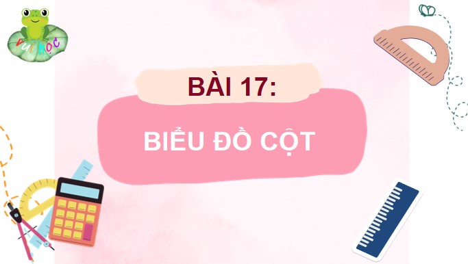 PowerPoint Toán 4 Bài 17: Biểu đồ cột