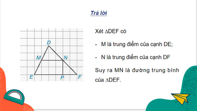 Đường trung bình của tam giác 