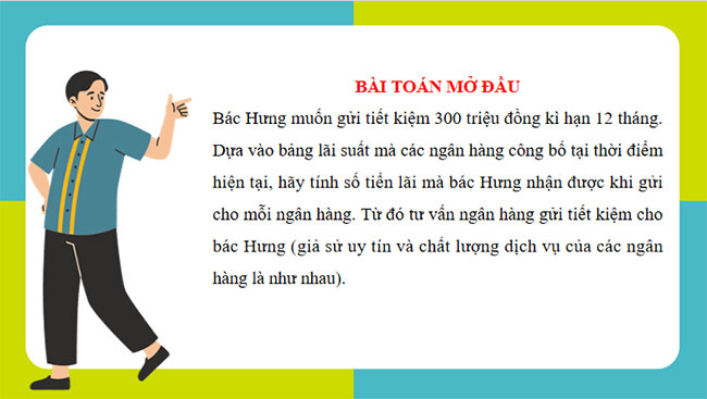 Giáo án PowerPoint Toán 8 Công thức lãi kép 