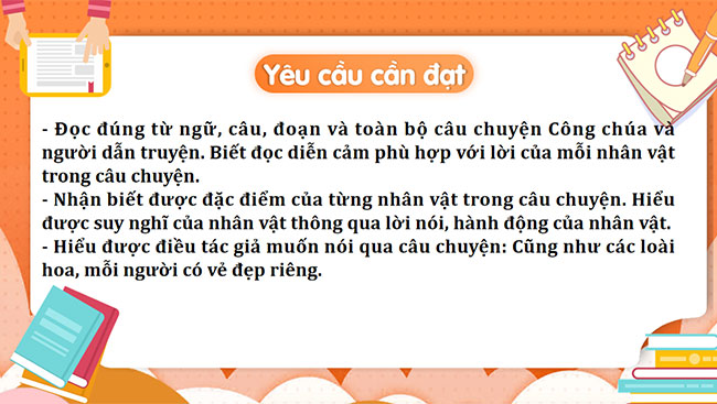 PowerPoint Tiếng Việt 4 Công chúa và người dẫn chuyện