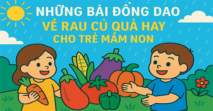 Đồng dao về rau củ