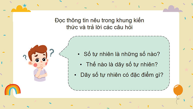 PowerPoint Toán 4 Số tự nhiên. Dãy số tự nhiên