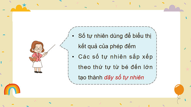 PowerPoint Toán 4 Số tự nhiên. Dãy số tự nhiên