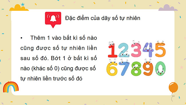 PowerPoint Toán 4 Số tự nhiên. Dãy số tự nhiên