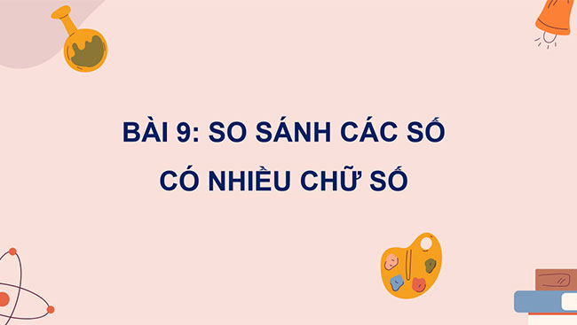 PowerPoint Toán 4 So sánh các số có nhiều chữ số