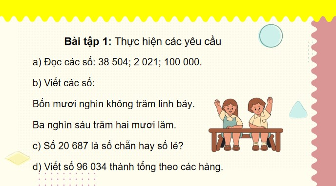 PowerPoint Toán 4 Bài 22: Em làm được những gì?