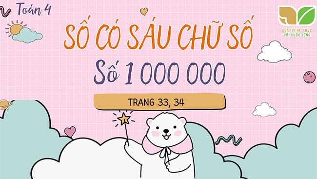 PowerPoint Toán 4 Số có sáu chữ số. Số 1 000 000