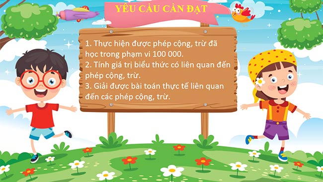 PowerPoint Toán 4 Ôn tập các phép tính trong phạm vi 100 000