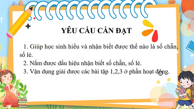 PowerPoint Toán 4 Số chẵn, số lẻ