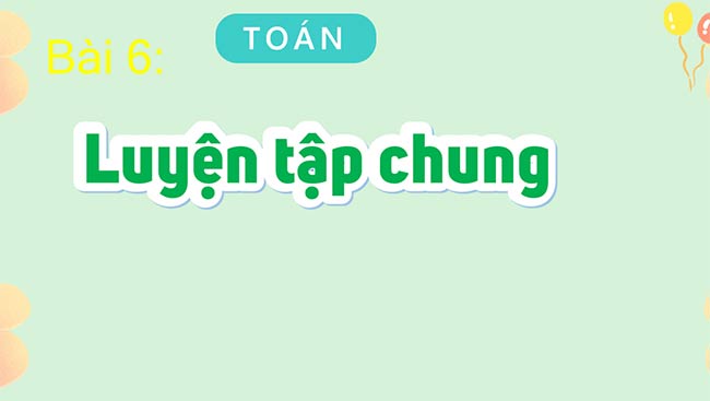 PowerPoint Toán 4 Luyện tập chung