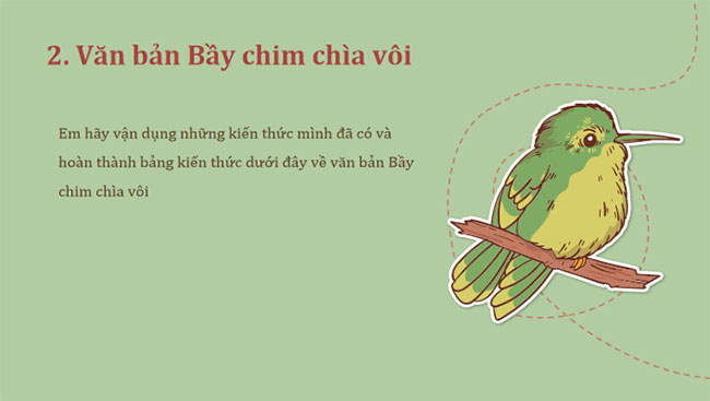 Bầy chim chìa vôi