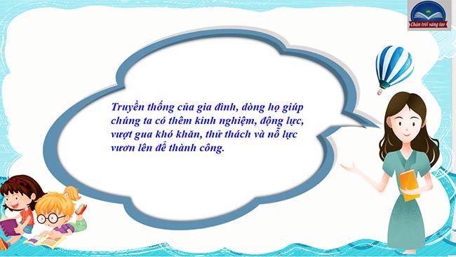 PowerPoint Tự hào về truyền thống gia đình, dòng họ