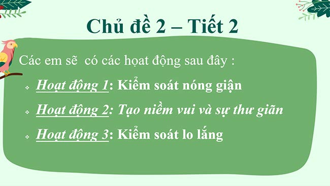 PowerPoint Hoạt động trải nghiệm 6: Chăm sóc cuộc sống cá nhân