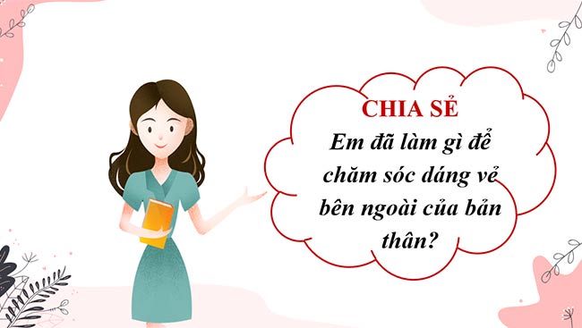 PowerPoint Hoạt động trải nghiệm 6: Tự chăm sóc bản thân