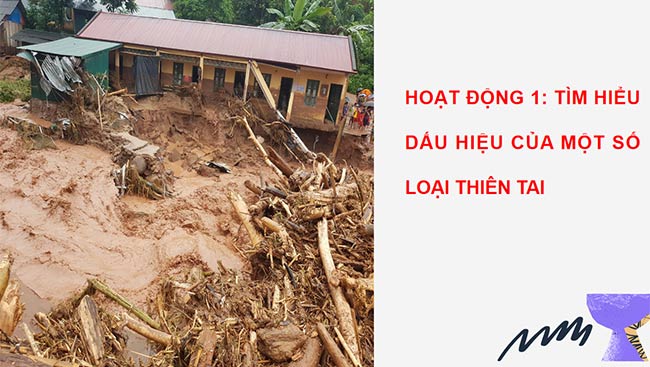 PowerPoint Hoạt động trải nghiệm 6: Ứng phó với thiên tai