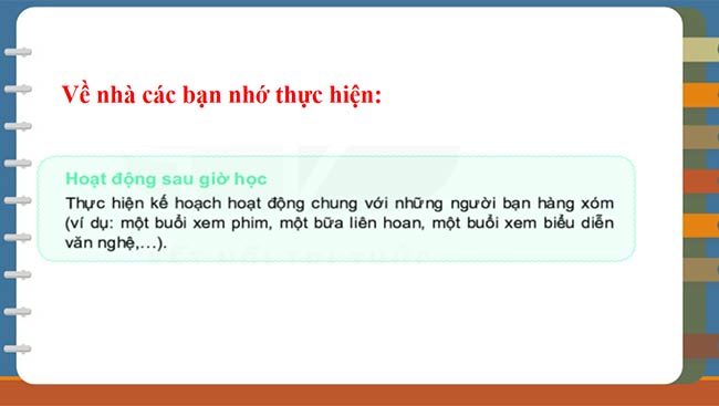 PowerPoint Hoạt động trải nghiệm 6: Thiết lập quan hệ với cộng đồng