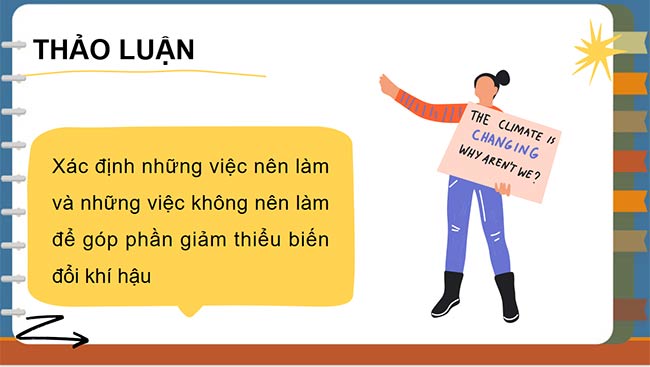 PowerPoint HĐTN 6: Ứng phó với biến đổi khí hậu