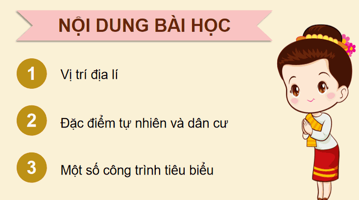 Bài 19: Nước Cộng hoà Dân chủ Nhân dân Lào