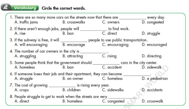 Tiếng Anh 9 Smart World Unit 7 Review minh họa 3