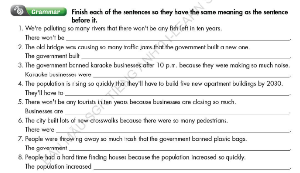 Tiếng Anh 9 Smart World Unit 7 Review minh họa 4