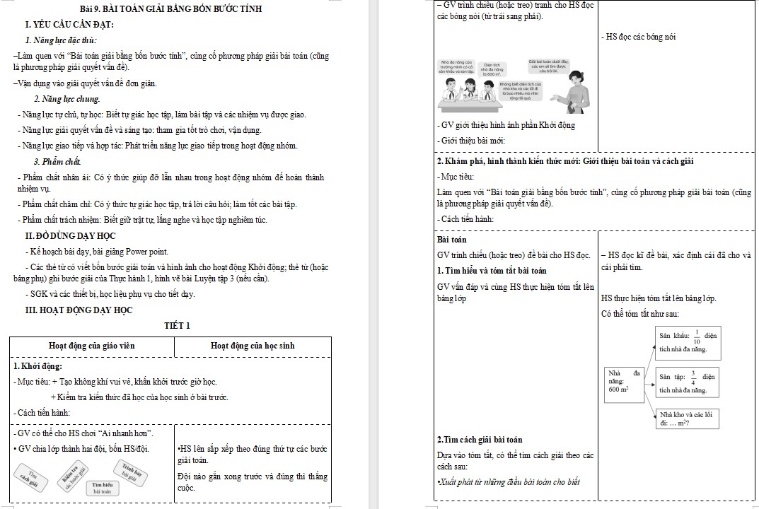 Giáo án Toán 5 CTST Bài 9 trang 26
