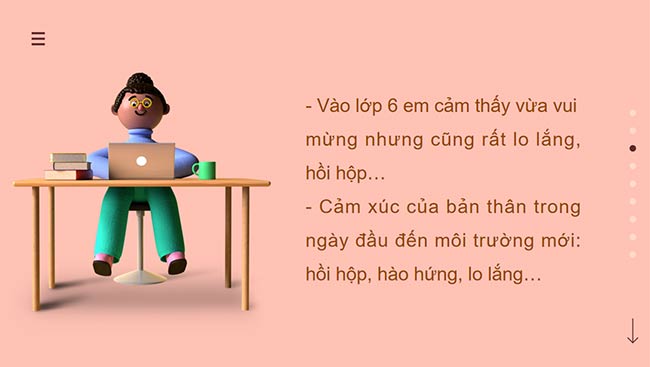 PowerPoint Hoạt động trải nghiệm 6: Trường học mới của em