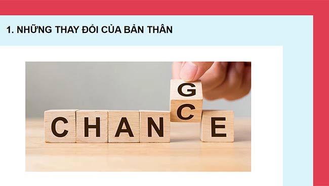 PowerPoint Hoạt động trải nghiệm 6: Trở thành người lớn