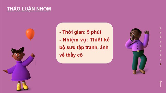 PowerPoint Hoạt động trải nghiệm 6: Thầy cô với chúng em