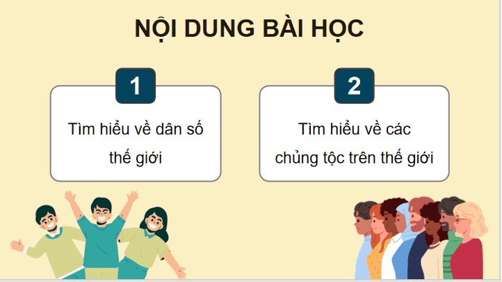 Bài 23: Dân số và các chủng tộc chính trên thế giới