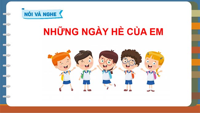 PowerPoint Tiếng Việt 2 Những ngày hè của em