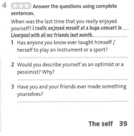 Friends Plus 9 Workbook giải Unit 6 Language Focus trang 39 minh họa 