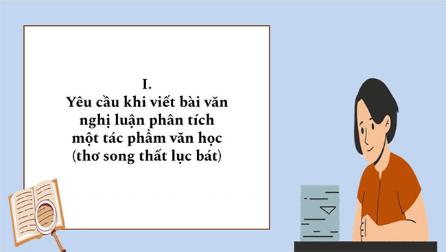 Viết bài văn nghị luận phân tích một tác phẩm văn học