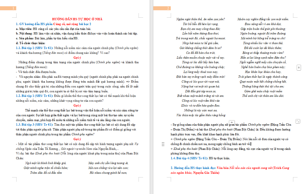 Củng cố mở rộng