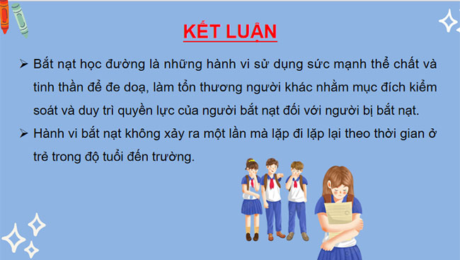 Phòng tránh bắt nạt học đường