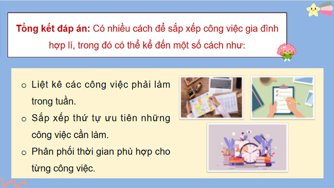 Tiết kiệm và thực hiện công việc gia đình