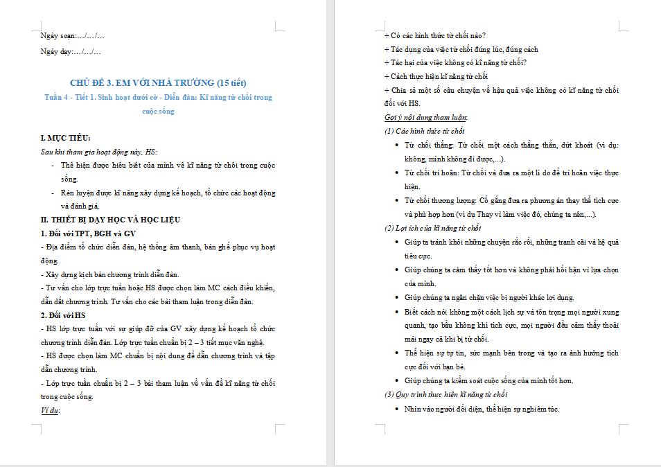 Khả năng tranh biện thương thuyết của tôi