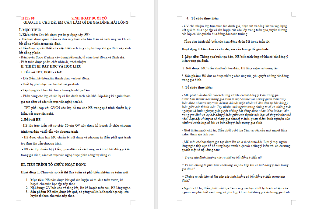 Tôn trọng thuyết phục và ứng xử để người thân hài lòng