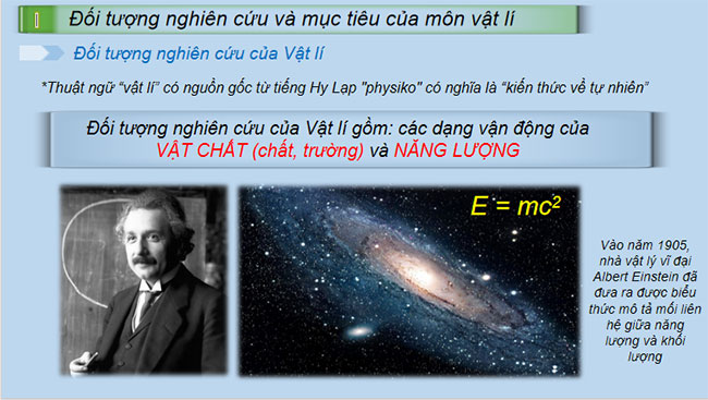 Làm quen với Vật lí