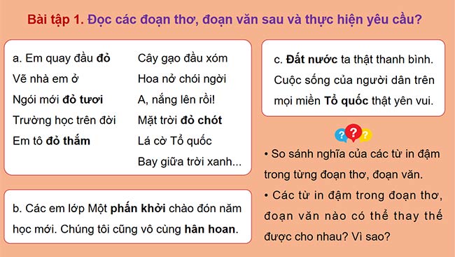 PowerPoint Tiếng Việt 5 Từ đồng nghĩa