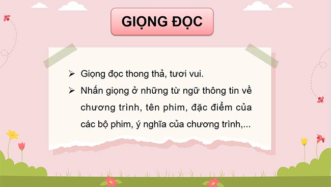 PowerPoint Tiếng Việt 5 Quà tặng mùa hè